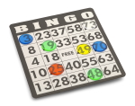  10/5000 Tarjeta de bingo