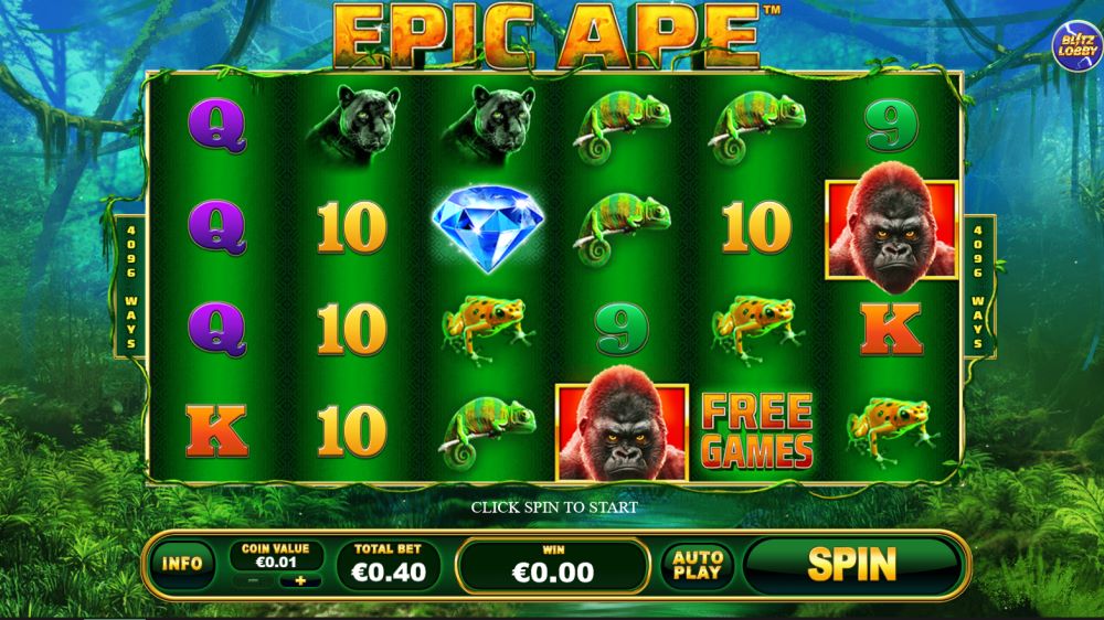 Tragaperras online Epic Ape