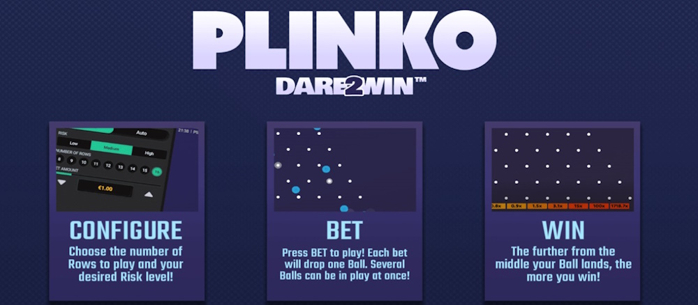 captura de pantalla del juego Plinko