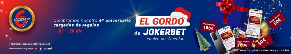Banner de El Gorde de Jokerbet