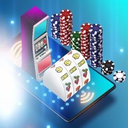 tragaperras móvil con fichas de casino